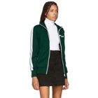 Palm Angels Green Classic Track Jacket