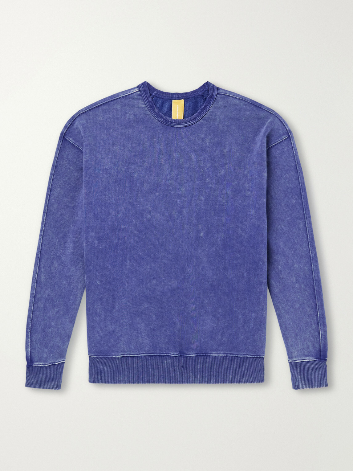 FrizmWORKS - Cotton-Blend Jersey Sweater - Blue