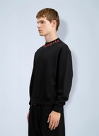 Palm Angels Neck Logo Sweatshirt