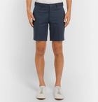 Ralph Lauren Purple Label - Knightsbridge Stretch-Cotton Shorts - Navy