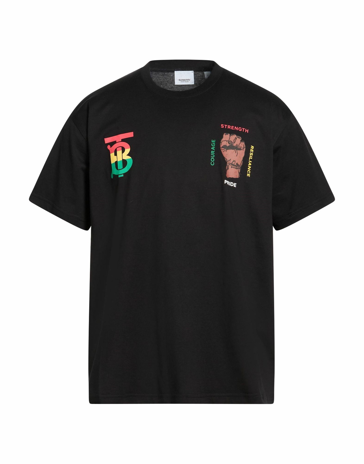 Burberry Mens T-shirt in Black