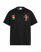Burberry Mens T-shirt in Black