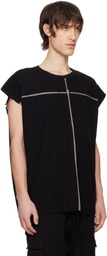 thom/krom Black M TS 834 Tank Top