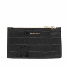 Anine Bing Women's Lucy Card Holder in Black 