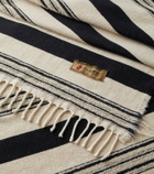 The House of Lyria Amnesia cotton and wool-blend throw