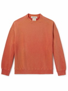 Remi Relief - Cotton-Jersey Sweatshirt - Orange