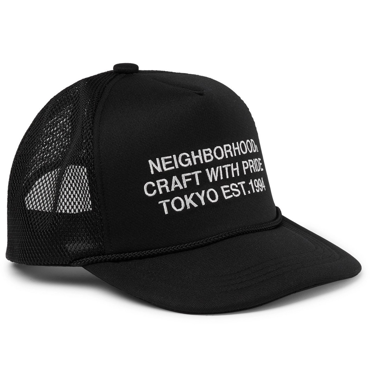 偉大な 渋谷限定NEIGHBORHOOD NH MESH CAP BLACK - 帽子