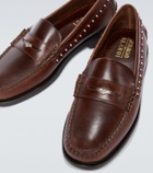 Alanui ALANUI x Sebago Dan leather loafers