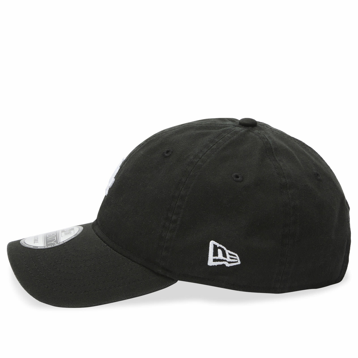 New Era LA Dodgers Washed 9Twenty Cap in Black 