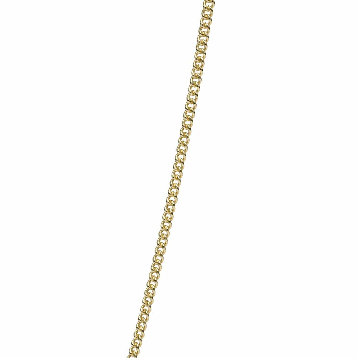 Serge DeNimes Men's 1.5mm Curb Chain in Gold 