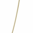 Serge DeNimes Men's 1.5mm Curb Chain in Gold 