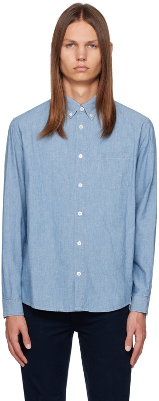 Photo: A.P.C. Blue Edouard Shirt