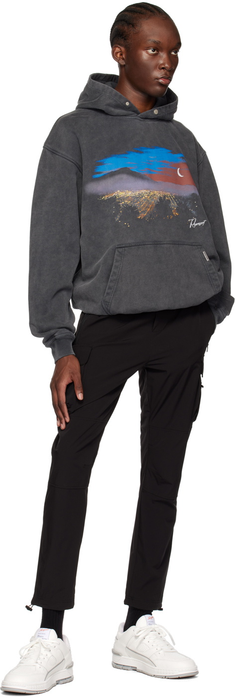 Represent Grey 'The Hills' Hoodie