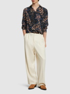 ETRO - Floral Silk Long Sleeve Shirt