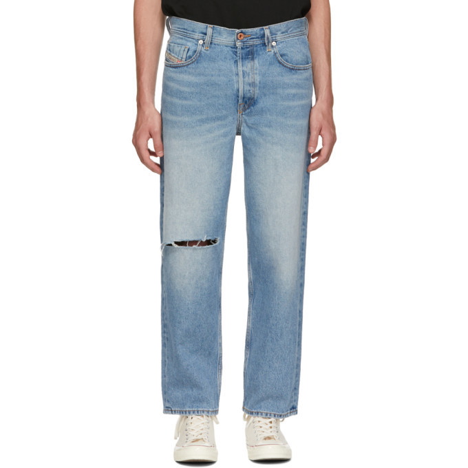 Photo: Diesel Blue Dagh Cropped Jeans