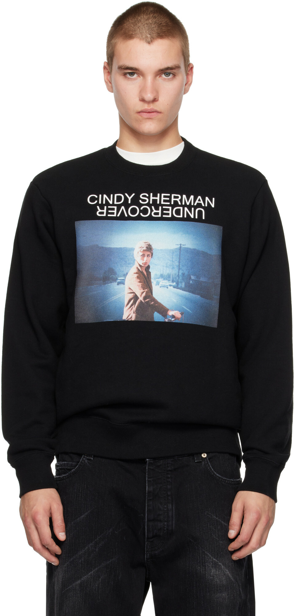 UNDERCOVER Black Cindy Sherman Sweatshirt