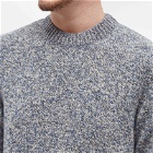 Barbour Men's Atley Crew Knit in Blue Mix