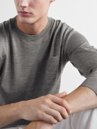 TOTEME - Merino Wool and Silk-Blend Sweater - Gray