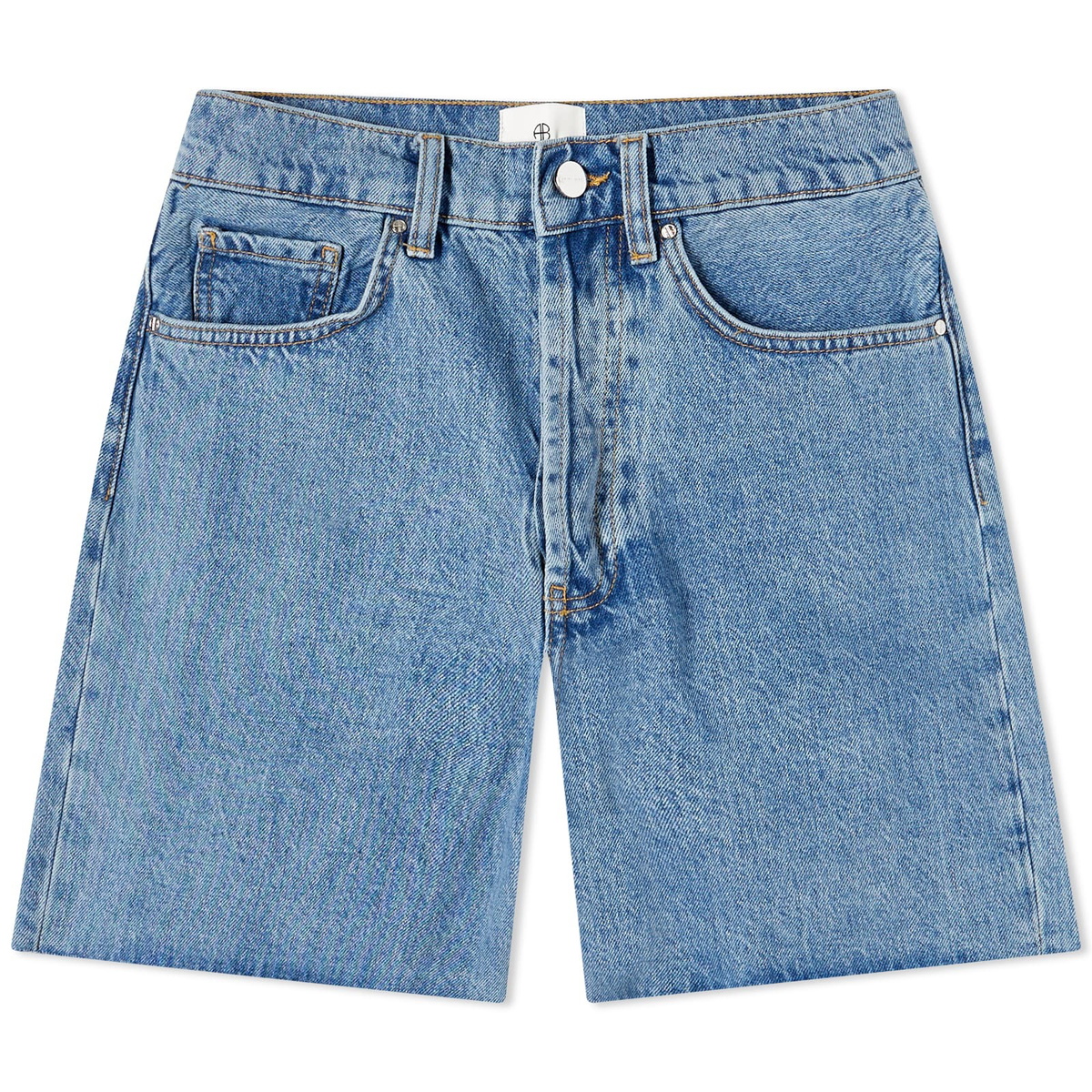 Anine Bing Heath Short in Washed Caspian Blue main image 0