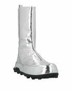 Jil Sander Womens Boot in Silver