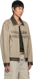 MISBHV Beige 'Sunburn' Work Jacket