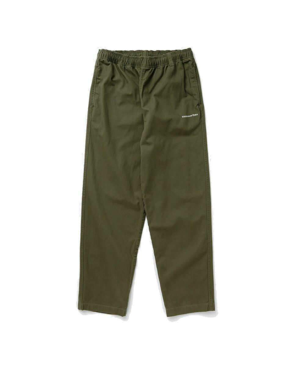 Photo: Thisisneverthat Easy Pant Green - Mens - Casual Pants