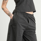 Deiji Studios Women's Long Lounger Shorts in Black Stripe