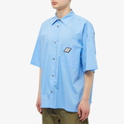 Ambush Men's Nylon Vacation Shirt in Blue