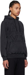 1017 ALYX 9SM Black Frayed Hoodie