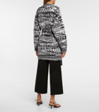 Missoni - Belted alpaca-blend knit cardigan