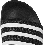 adidas Originals - Adilette Textured-Rubber Slides - Men - Black