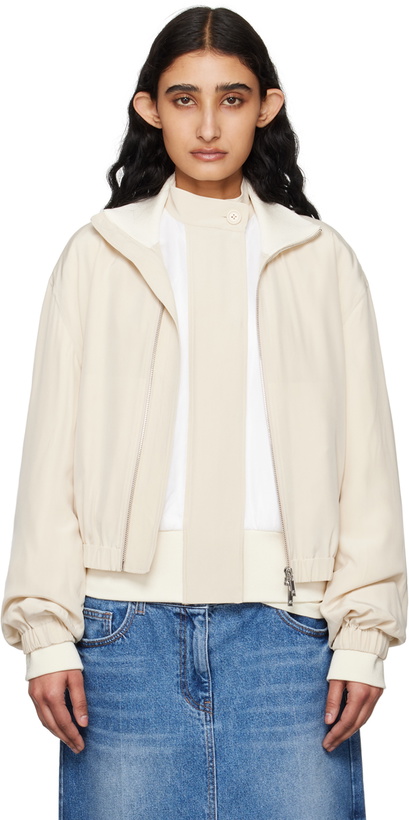Photo: Helmut Lang Off-White Bomber Jacket Set