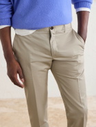 Slowear - Tapered Woven Suit Trousers - Neutrals