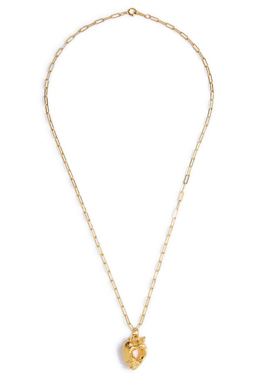 Alighieri The Lovers' Pact 24kt Gold-plated Necklace - One Size