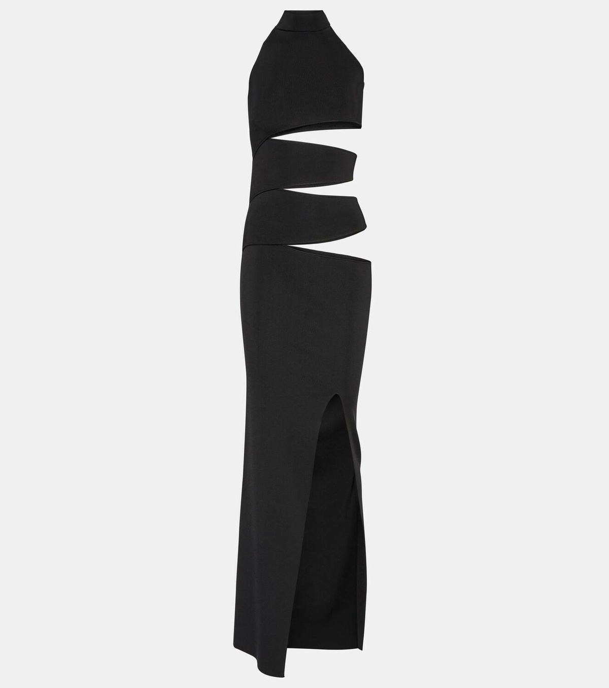 Aya Muse Dione cutout jersey maxi dress Aya Muse