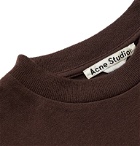 Acne Studios - Jaceye Printed Cotton-Jersey T-Shirt - Brown