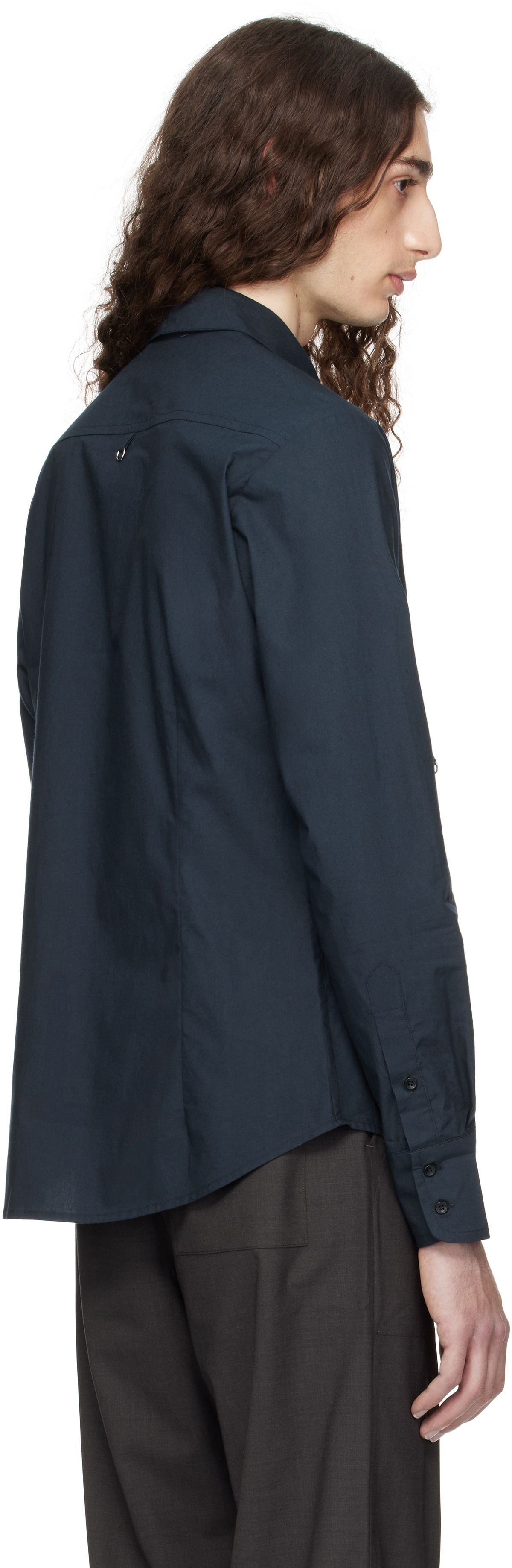 Paloma Wool Navy 8Bit Shirt