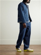 Randy's Garments - Straight-Leg Indigo-Dyed Denim Trousers - Blue
