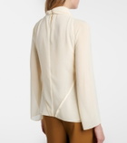 Altuzarra Cara draped top