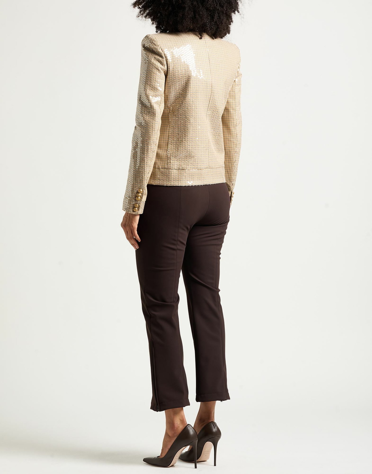 Balmain Womens Jacket in Beige