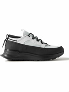 Canada Goose - Glacier Trail Rubber and Leather-Trimmed Suede Hiking Sneakers - Black