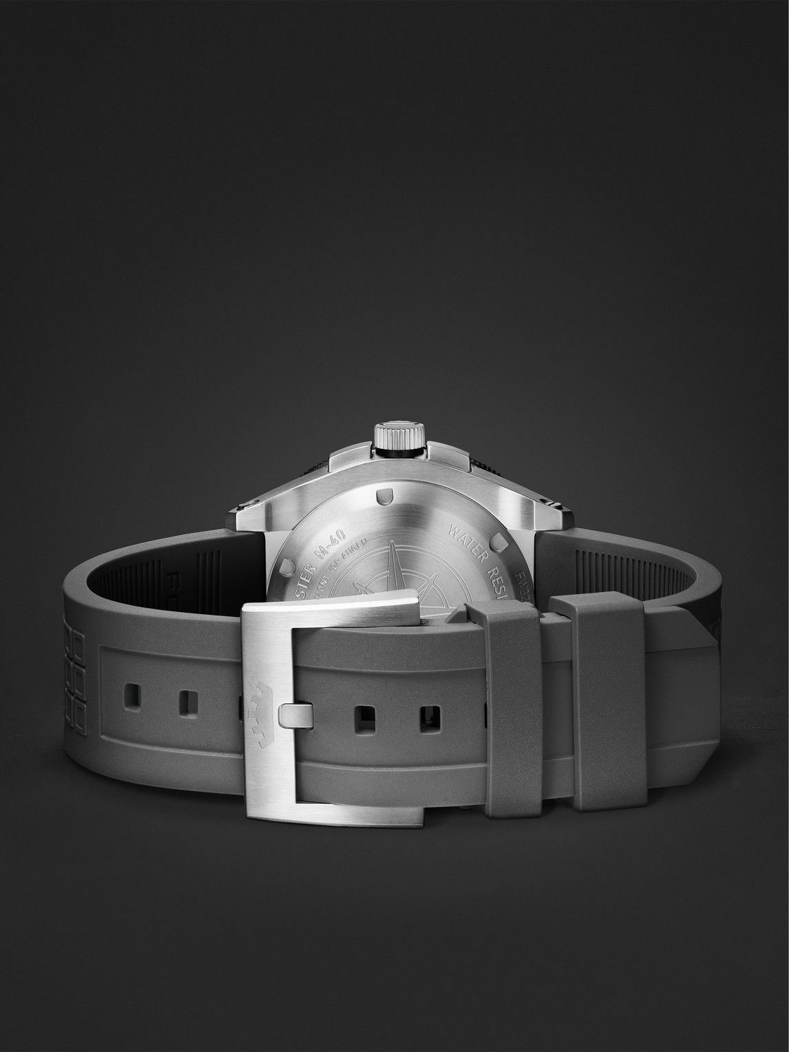 Fortis - Marinemaster M-40 40mm Automatic Recycled Stainless Steel and Rubber Watch, Ref. F8120005