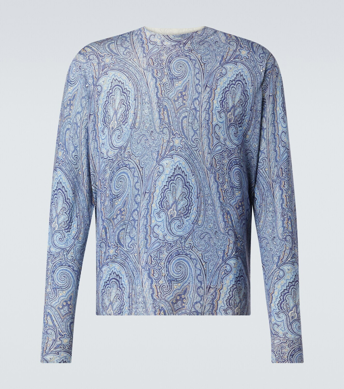 Etro Paisley silk and cashmere sweater Etro