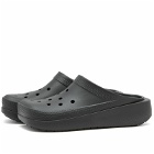 Crocs Men's Blunt Toe Clog in Black