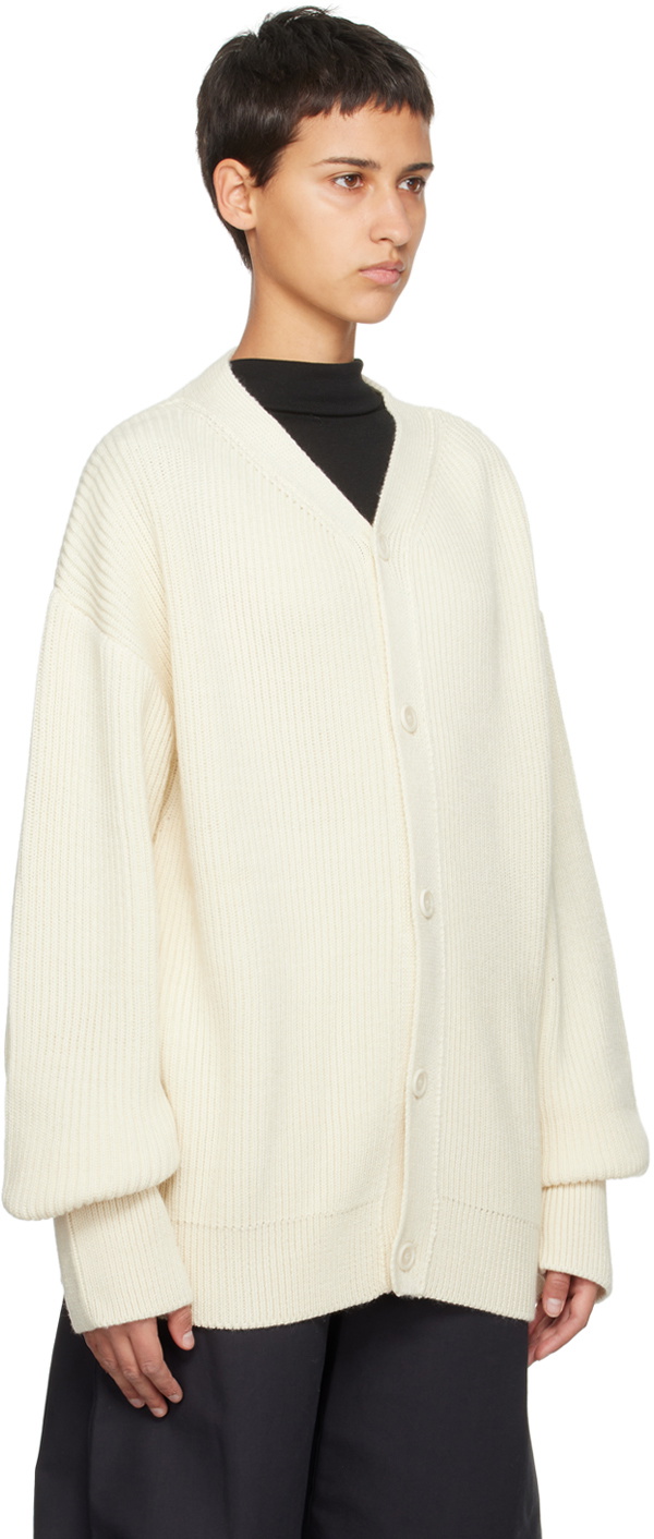 Off White Elena V Neck Cardigan