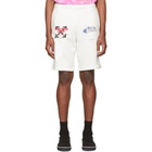 Off-White White Dondi Bus Shorts