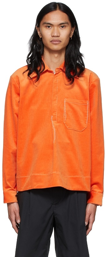 Photo: Camiel Fortgens Orange Cotton Shirt