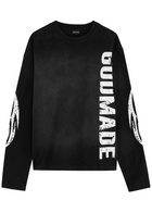 God Made Heritage Logo-print Cotton top Black