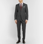 Hugo Boss - Dark-Grey Huge Genius Slim-Fit Virgin Wool Suit - Men - Gray
