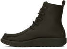 At.Kollektive Khaki Joke Lace Desert Boots